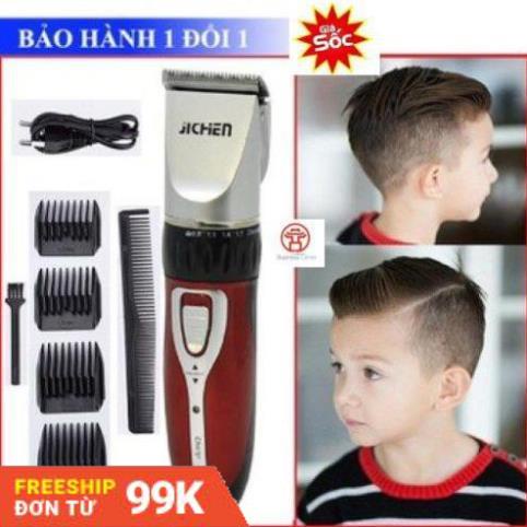 Tông đơ cắt tóc nhập khẩu Jichen Model 0817 tặng kèm lược
