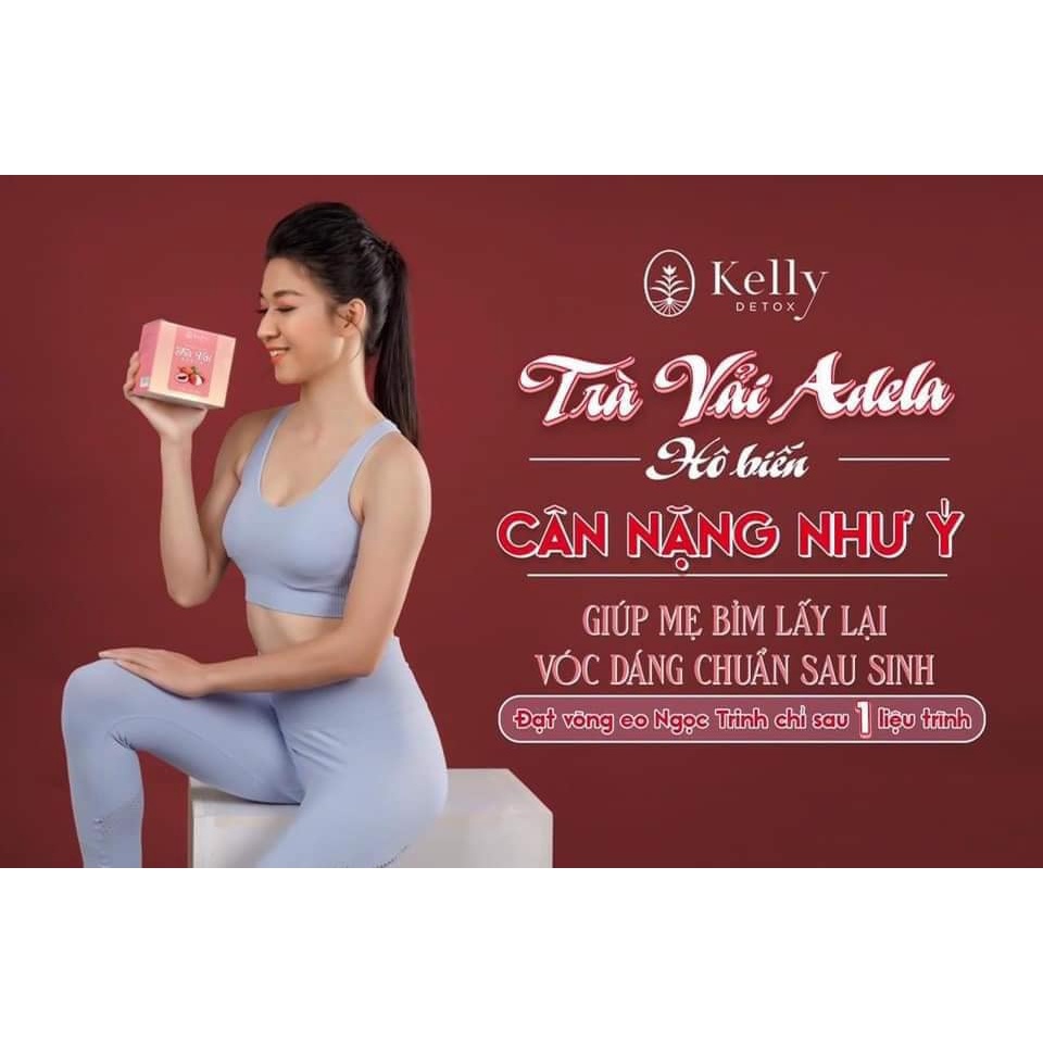 Trà Vải Adela Giảm Cân Kelly Detox Diet