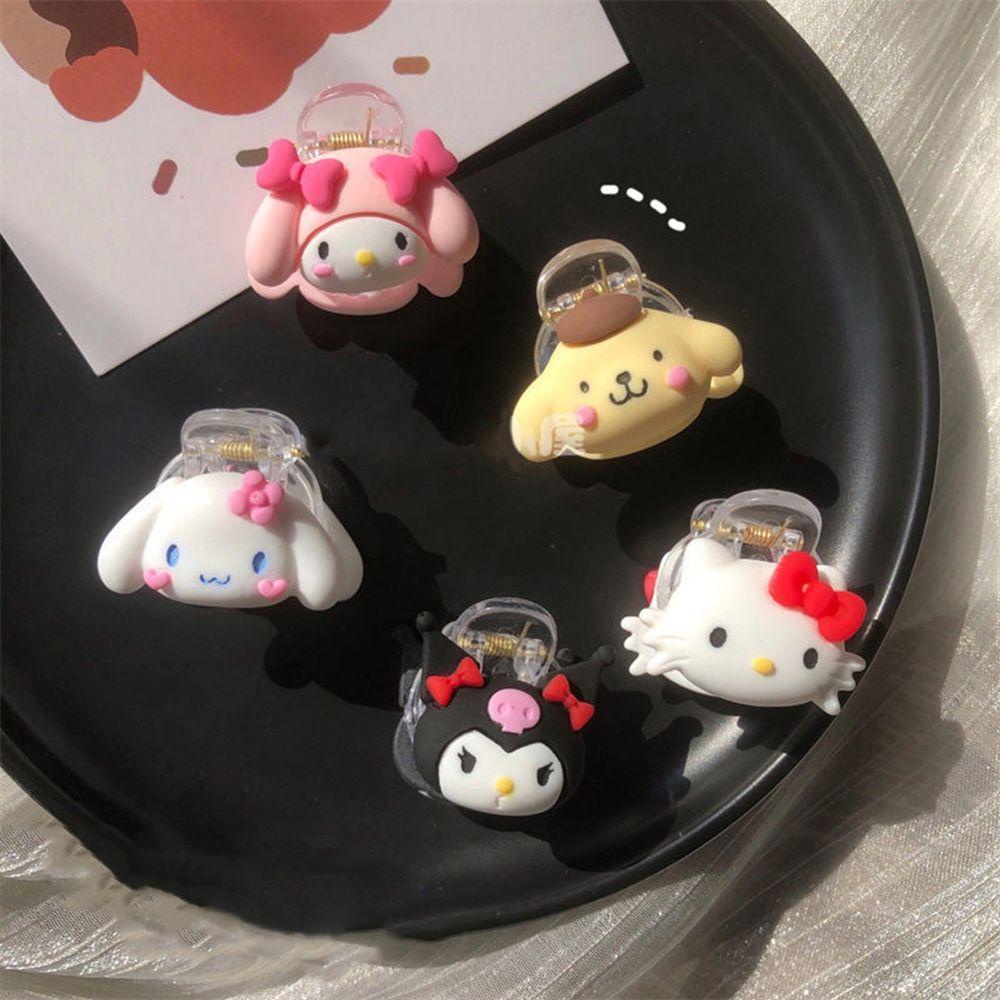 QQMALL Kẹp TóC HìNh Chú MèO Cinnamoroll Mini Dễ Thương ThờI Trang Cho Nữ