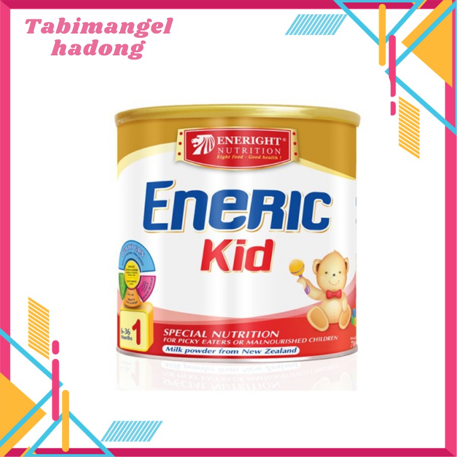 [ƯU ĐÃI] Sữa bột Eneric Kid số 1 Dành cho những trẻ biếng ăn từ 6 -36 tháng loại 700g