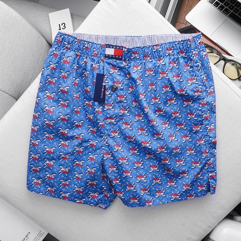 Quần đùi ngủ nam TM có túi chất lượng cao