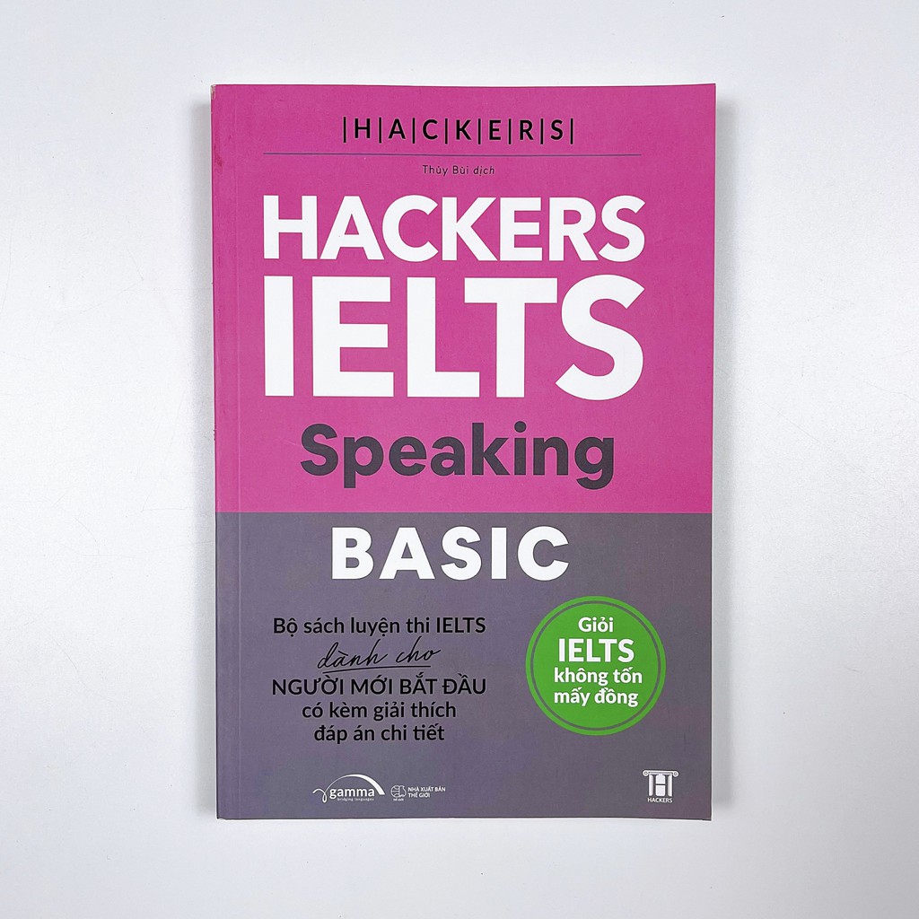 Sách - Combo: Hacker Ielts Basic: Reading + Listening + Writing + Speaking (4 cuốn)