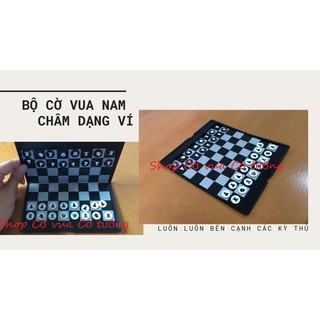 BỘ CỜ VUA BỎ TÚI NAM CHÂM