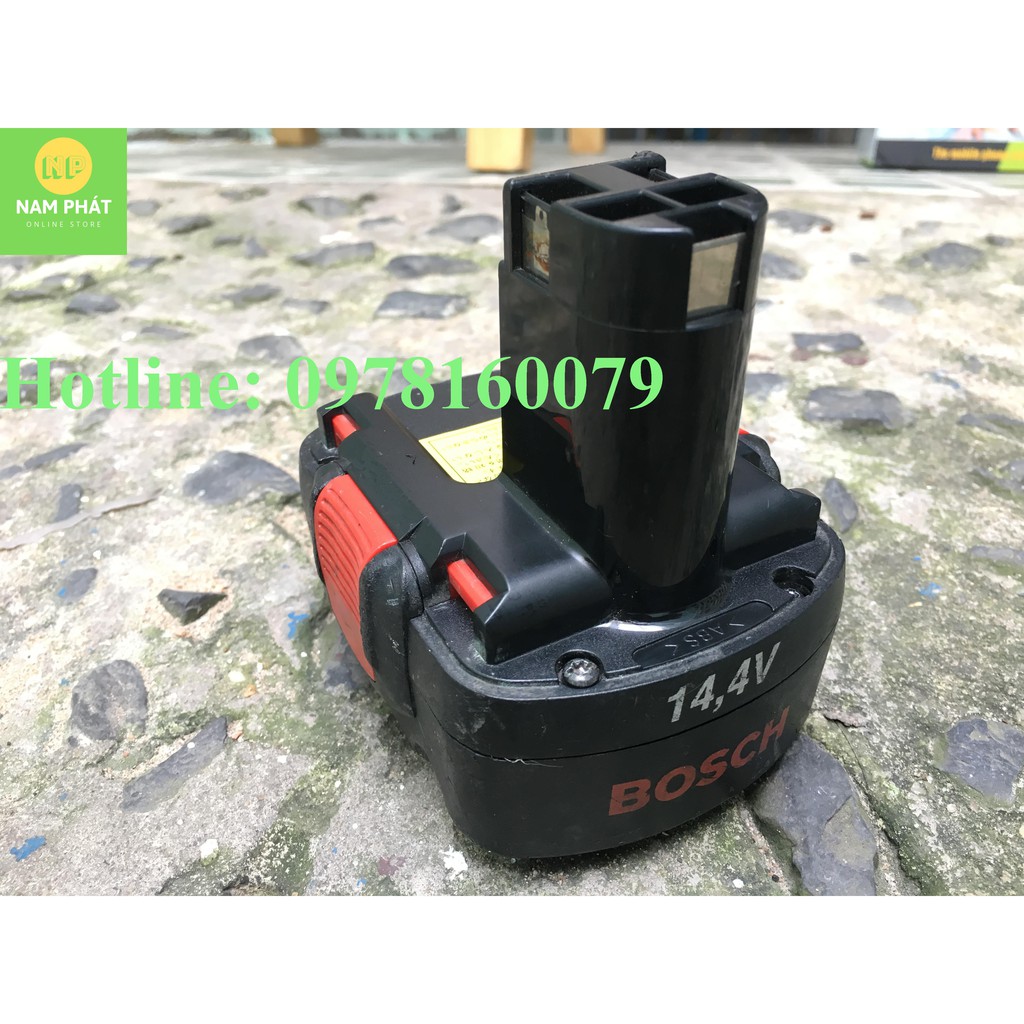 [NPS] Pin Bosch. 14,4V làm từ pin 8 cell LI-ON 18650 (pin dòng xã cao) dung lượng 4 Ah