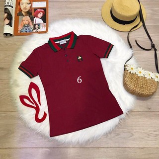 Áo thun nữ có cổ hàng VNXK