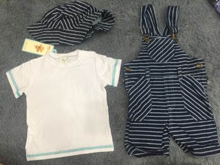 Set yếm kèm mũ cho bé