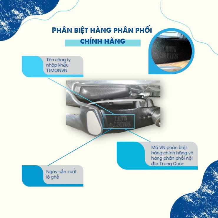 Ghế xoay văn phòng ghế lưới Ergonomic GTchair Dvary Butterfly Công Thái Học