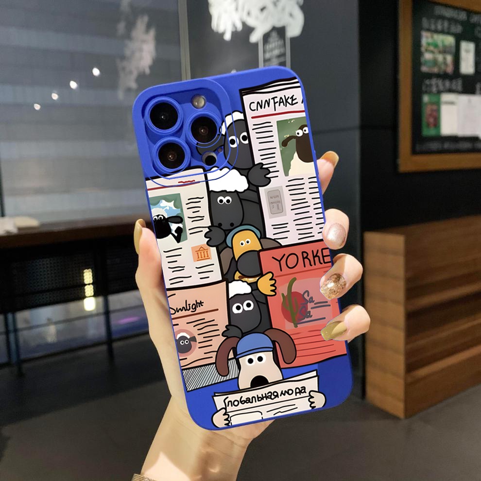 Ốp Điện Thoại Cạnh Vuông Màu Đen Cho OPPO A16 A15 A16E A16k A95 Reno6 Z 5G A94 A54 A74 4G A53 A76 A96 4G A12 A5S A7