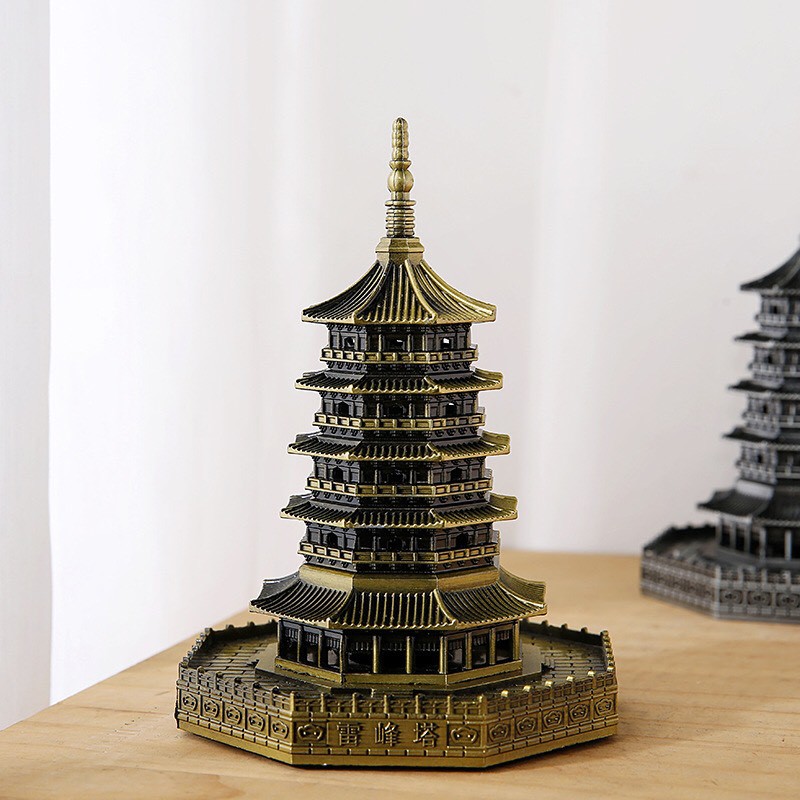 Mô Hình Tháp Chùa Lôi Phong [Leifeng Pagoda]-Hàng Châu