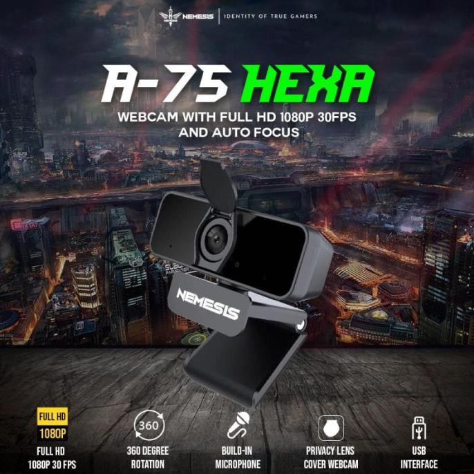 Webcam Nyk Nemesis A75 Hexa 1080p | BigBuy360 - bigbuy360.vn
