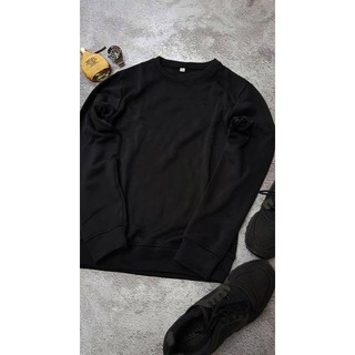Áo sweater nỉ trơn 3 màu