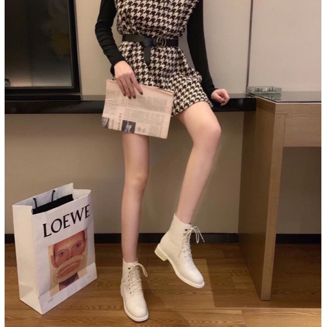 BOOT DA BUỘC DÂY CỰC CHẤT