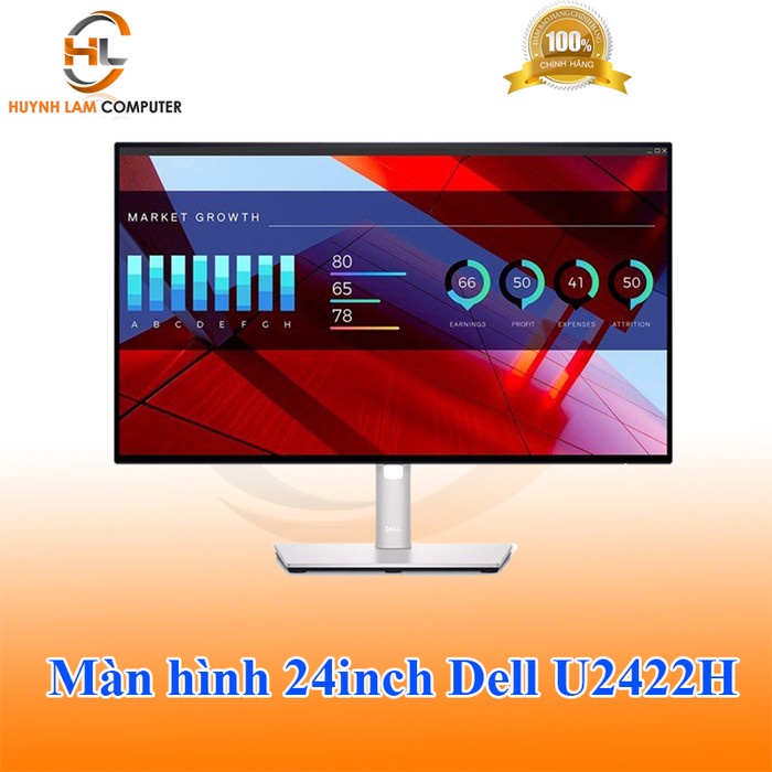 Màn hình Dell U2422H UltraSharp (24inch IPS FHD 60Hz, HDMI+DP) Hàng chính hãng | BigBuy360 - bigbuy360.vn