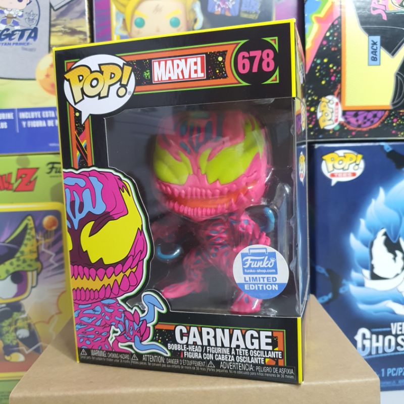 Đồ chơi mô hình funko pop 678 Carnage  - Marvel