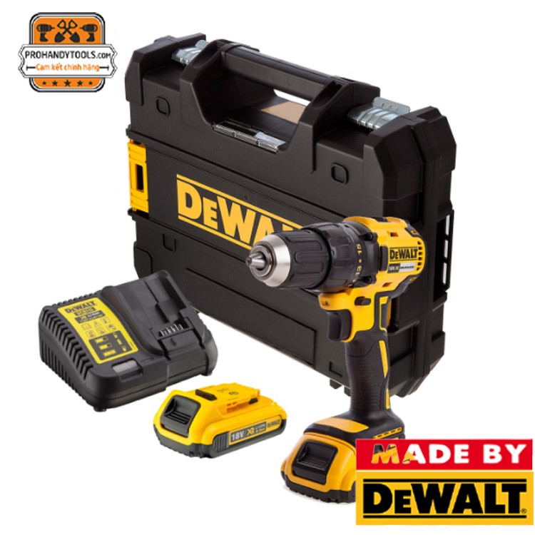 [Trọn Bộ] Máy Khoan Vặn Vít Pin DeWALT DCD777D2