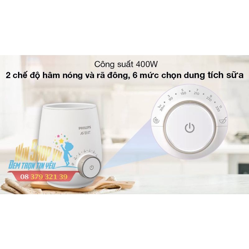 Máy hâm sữa Philips Avent SCF 358/00