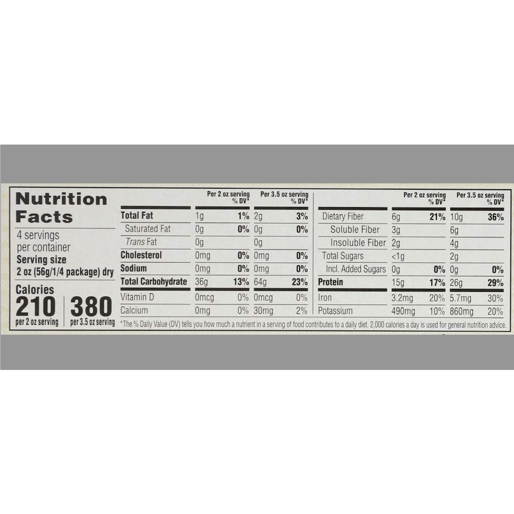 MÌ Ý SPAGHETTI ĐẬU LĂNG ĐỎ HỮU CƠ Whole Foods Market, Organic Red Lentil, Gluten Free Spaghetti, 227g (8oz)