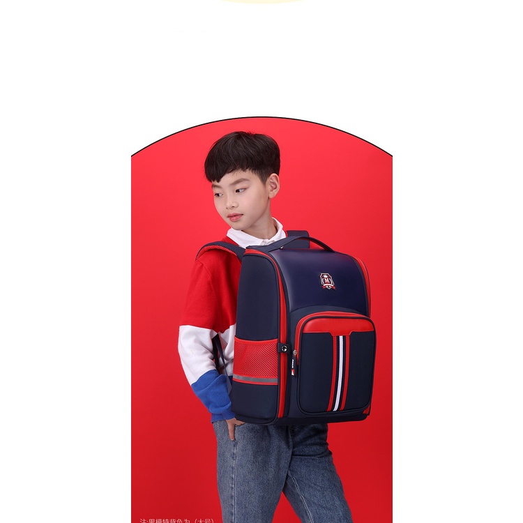Balo chống gù, bao tiểu hoc bé trai siêu nhẹ nhiều ngăn. Bảo hành 12 tháng