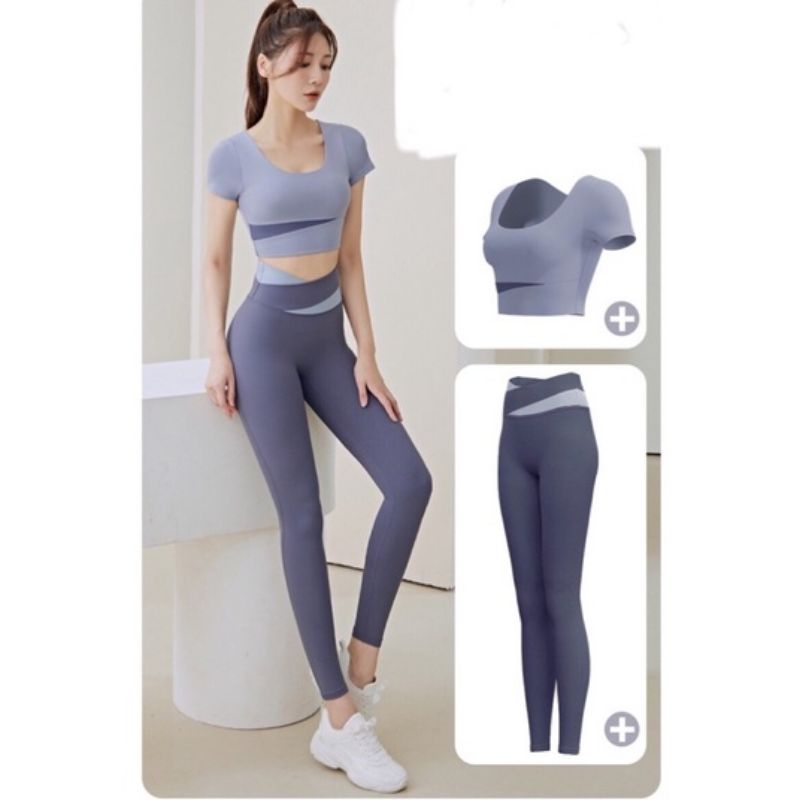 Bộ đồ tập gym yoga nữ dễ thương