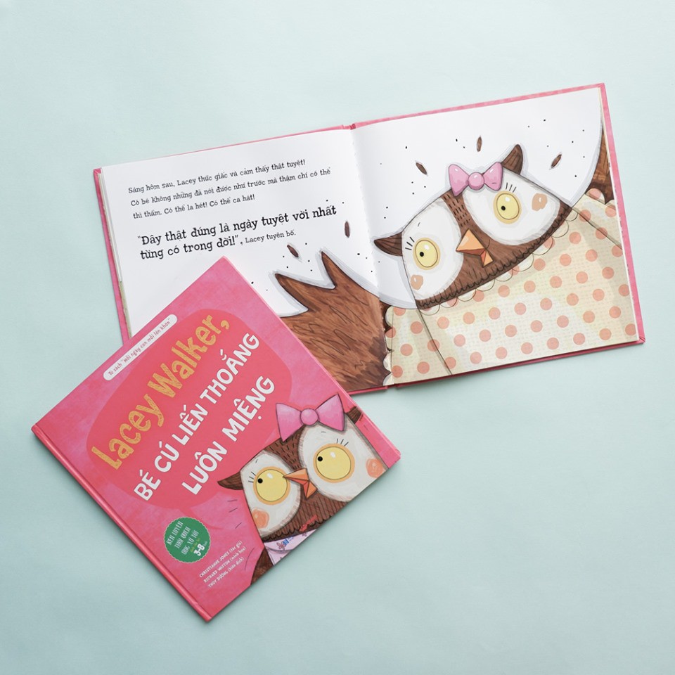 Sách - Lacey Walker, bé cú liến thoắng luôn miệng - Điều chỉnh hành vi - Crabit Kidbooks