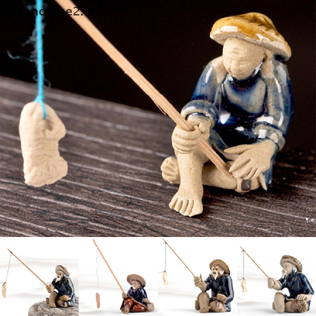 Tượng Câu Cá Bằng Nhựa resin Trang Trí Sân Vườn Ngoài Trời