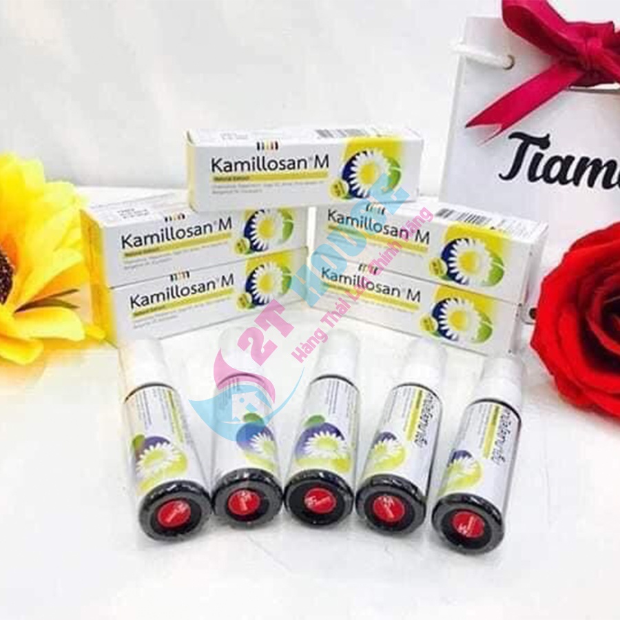 CHAI XỊT VIÊM ĐAU HỌNG KAMILLOSAN HOA CÚC THÁI LAN 35G