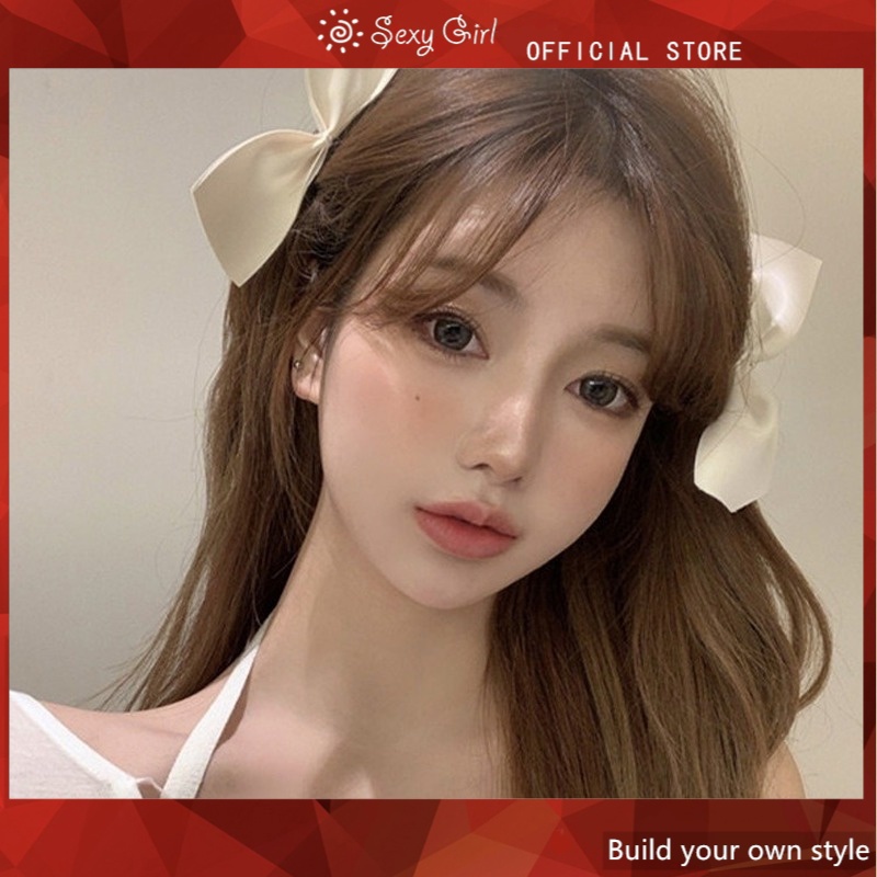 Kẹp tóc nơ màu đen phong cách Hàn xinh xắn cho nữ