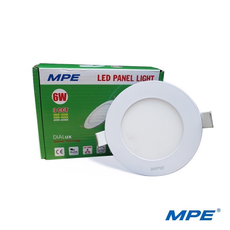 Đèn Led Âm Trần siêu mỏng MPE 6W (RPL)