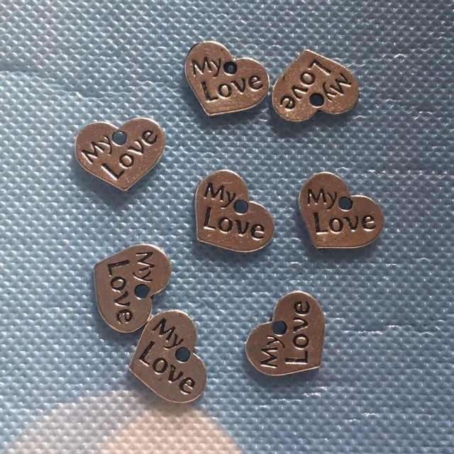 10 mặt tim My love xi bạc