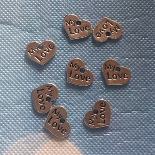 10 mặt tim My love xi bạc