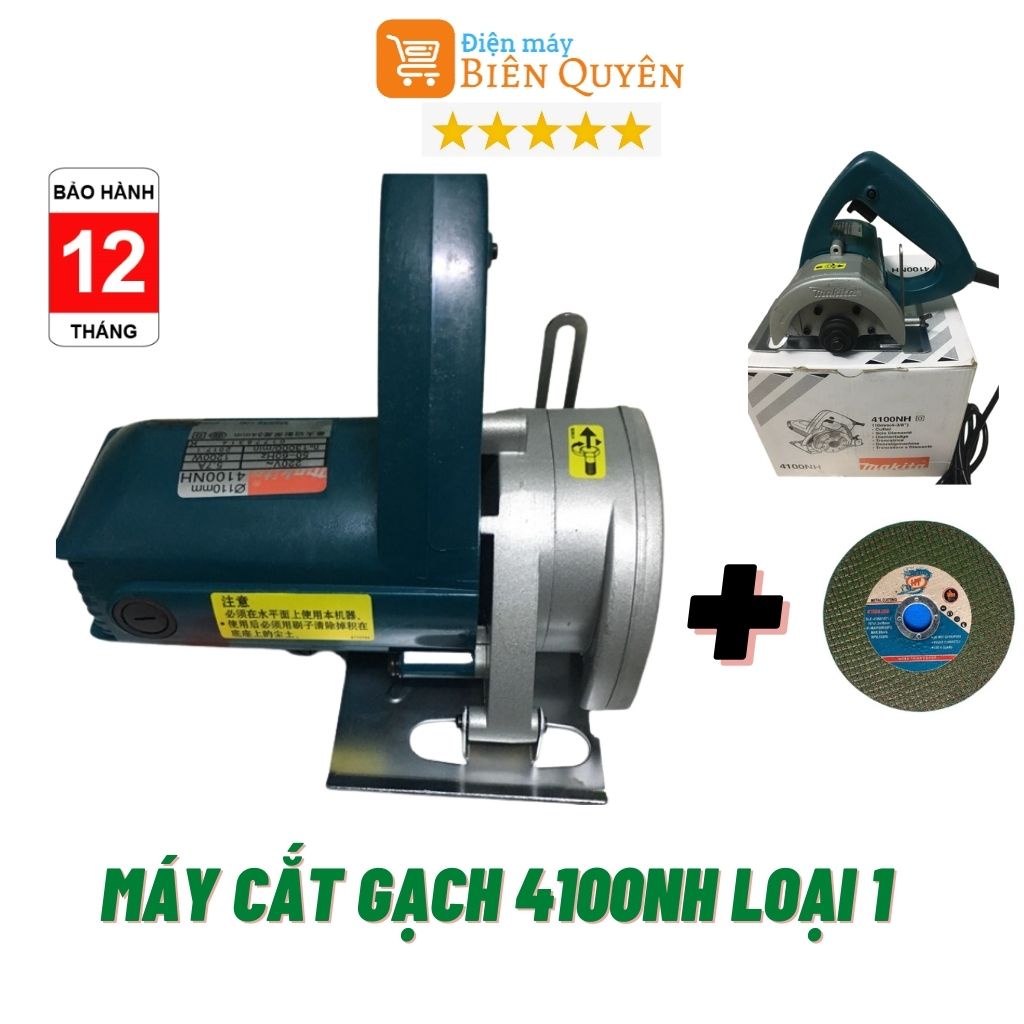 Máy Cắt Gạch MAKITAA 4100NH Công Xuất 1200W, Lõi Đồng Hàng Loại 1 Bảo Hành 6 Tháng