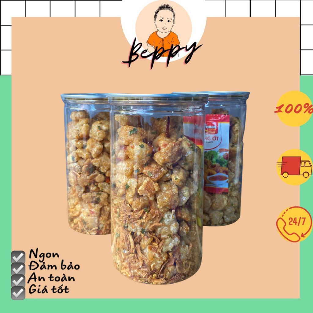 Tóp mỡ chiên mắm tỏi hành phi - Túi zip 120g & Hũ pet 250g [HOẢ TỐC] Tóp mỡ cháy tỏi giòn rụm đậm vị, ăn vặt ngon | BigBuy360 - bigbuy360.vn