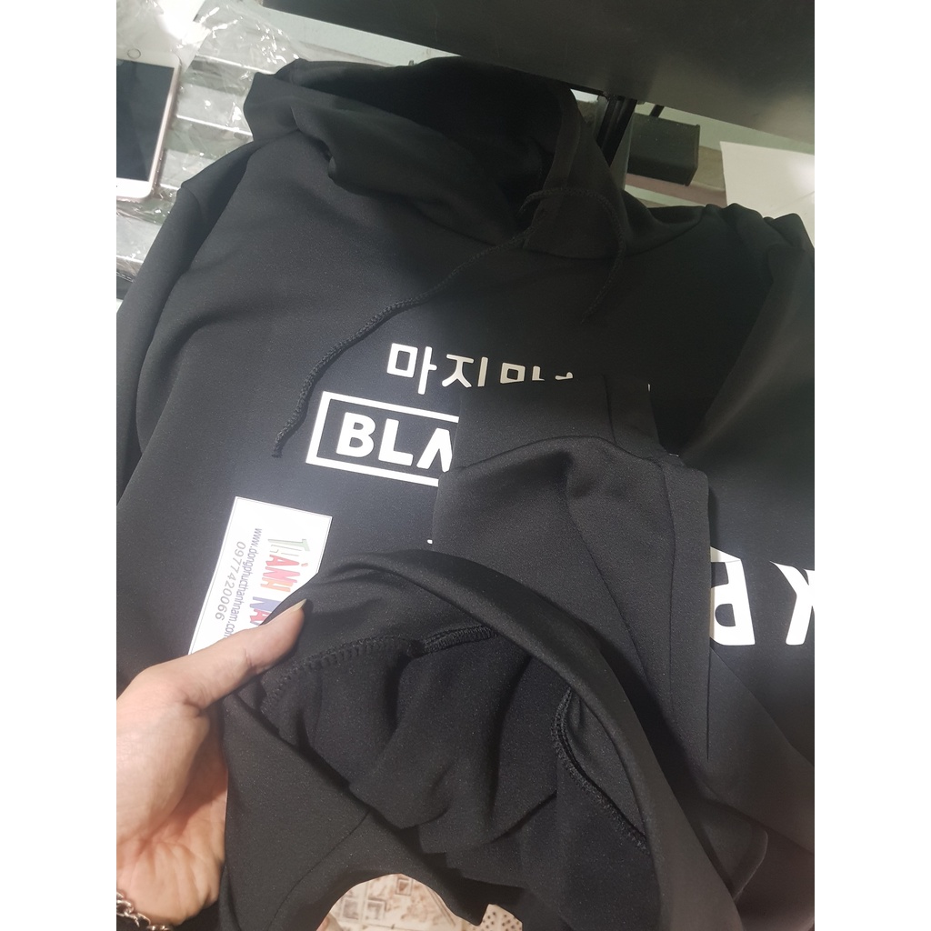 Áo hoodie blackpink