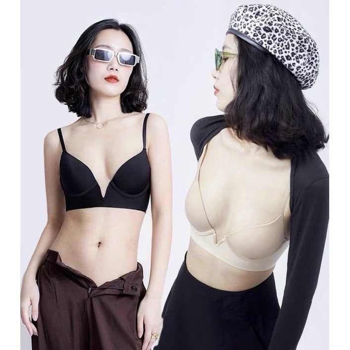 Áo lot đúc hở lưng cao cấp siêu nâng ngực