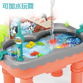 Đồ chơi câu cá chim cánh cụt 2in1