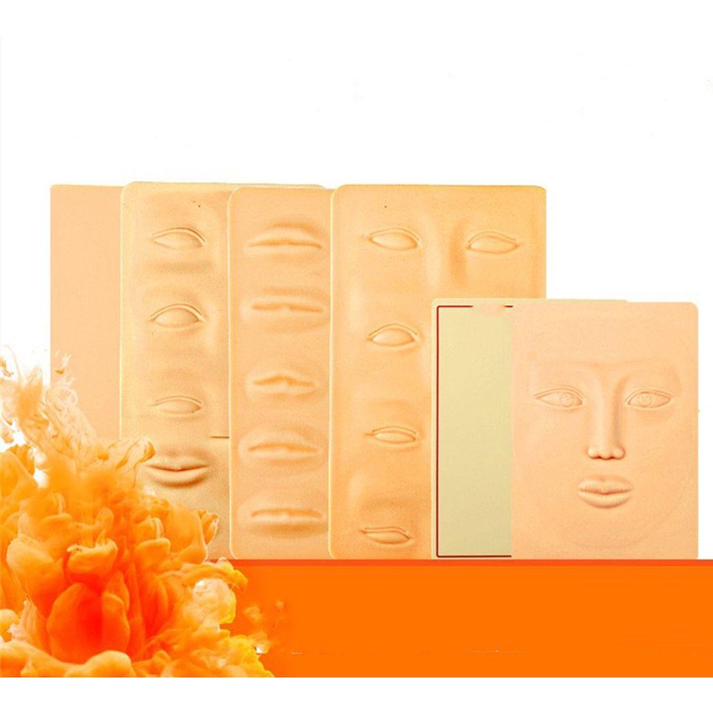 Giấy Luyện Tập Trang Điểm Mắt Môi 3D Giả Da