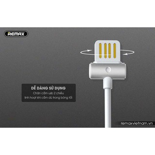 Cáp sạc Remax RC - 082i lightning 2 chiều - Cáp Iphone