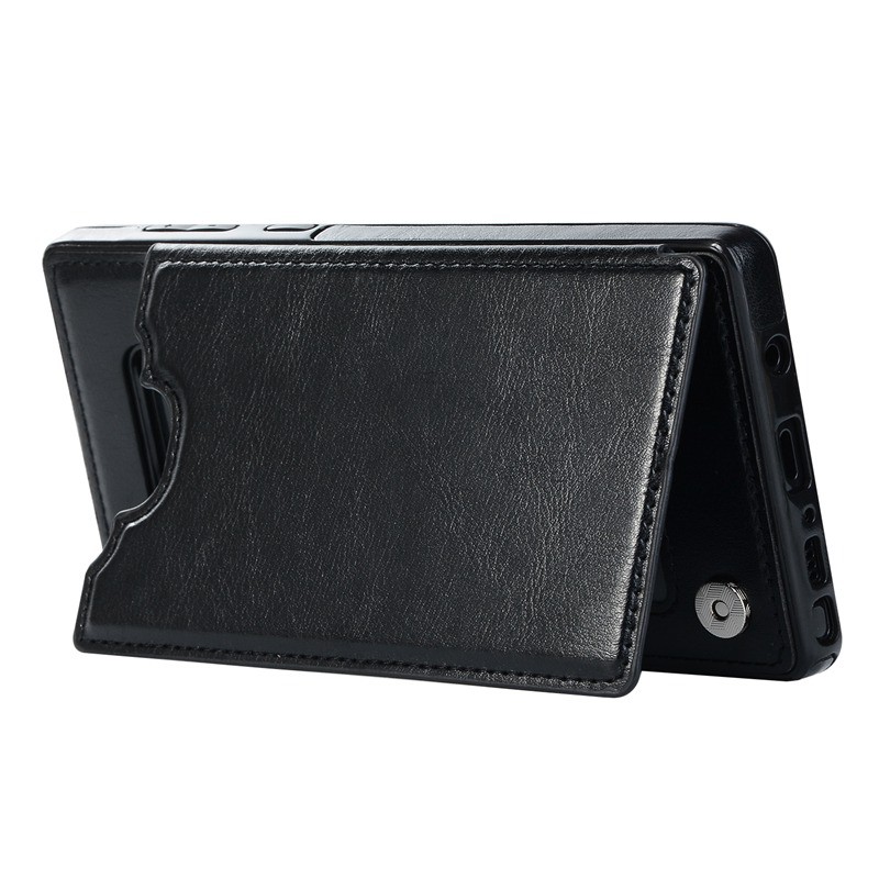 Bao da nắp lật kèm ví đựng thẻ thời trang sang trọng cho SAMSUNG GALAXY S9 S8 PLUS NOTE 8 9 S7 EDGE