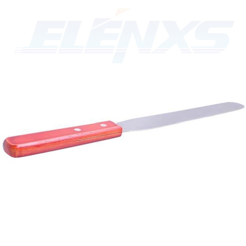 Xẻng Chà Láng Bánh Kem Cán Gỗ Dài 8 Inch