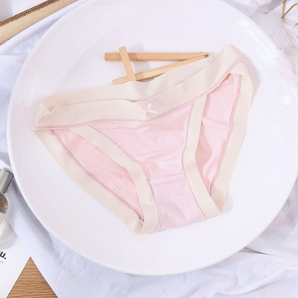 Quần Lót Lưng Thấp Phối Màu Tương Phản Quyến Rũ Cho Nữ
