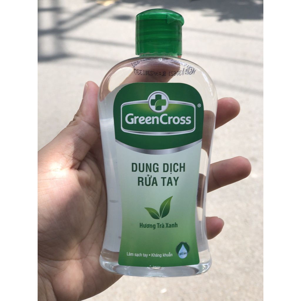 Nước Rửa Tay Khô Diệt Khuẩn 250ml Green Cross