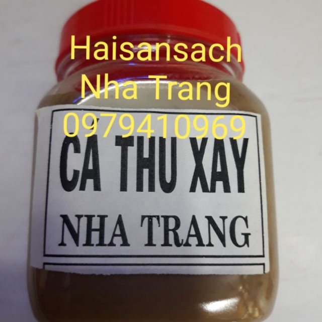 CÁ THU XAY. xay cá thu. Mắm cá thu 200gr đặc sản Nha Trang