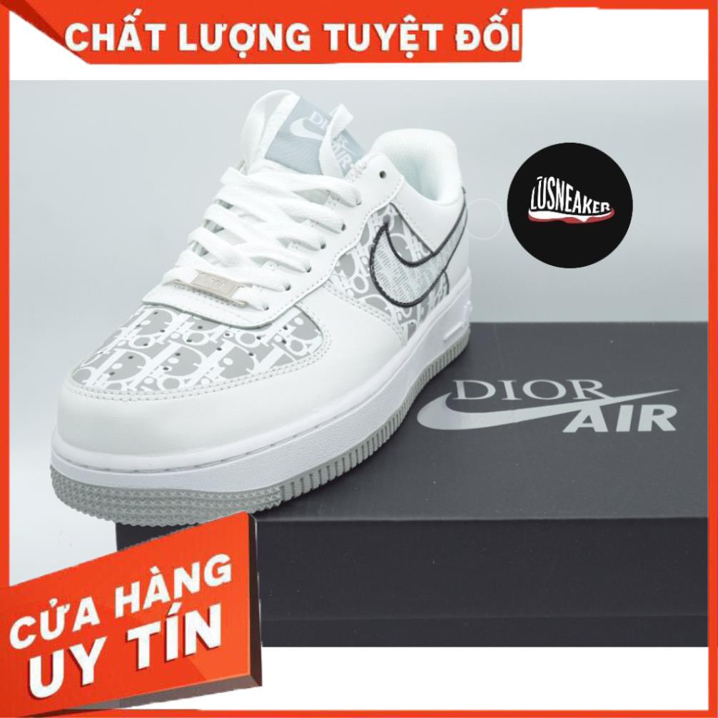Giày Af1 Dior Trắng 🏆HOT TREND🏆 Sneaker Nam Nữ Đủ Size : 39-43/Giày AIR DlOR cổ thấp | BigBuy360 - bigbuy360.vn