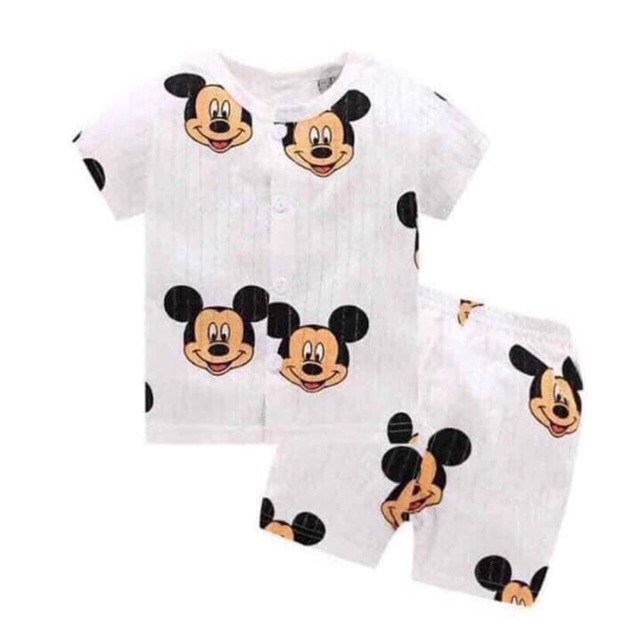 Combo 4 bộ cotton giấy cho bé