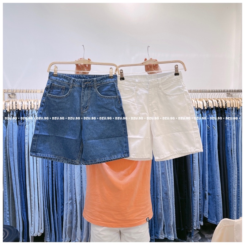 Quần short jean nữ phong cách hàn quốc DZU.SG