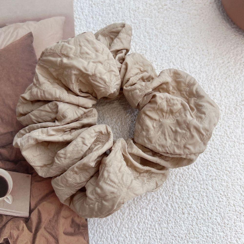 Dây Buộc Tóc Cao Su Bồng Bềnh Phong Cách Cổ Điển Ngọt Ngào