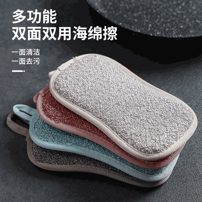 Miếng Mút Rửa Chén Hai Mặt Thiết Kế Tiện Lợi Cho Nhà Bếp