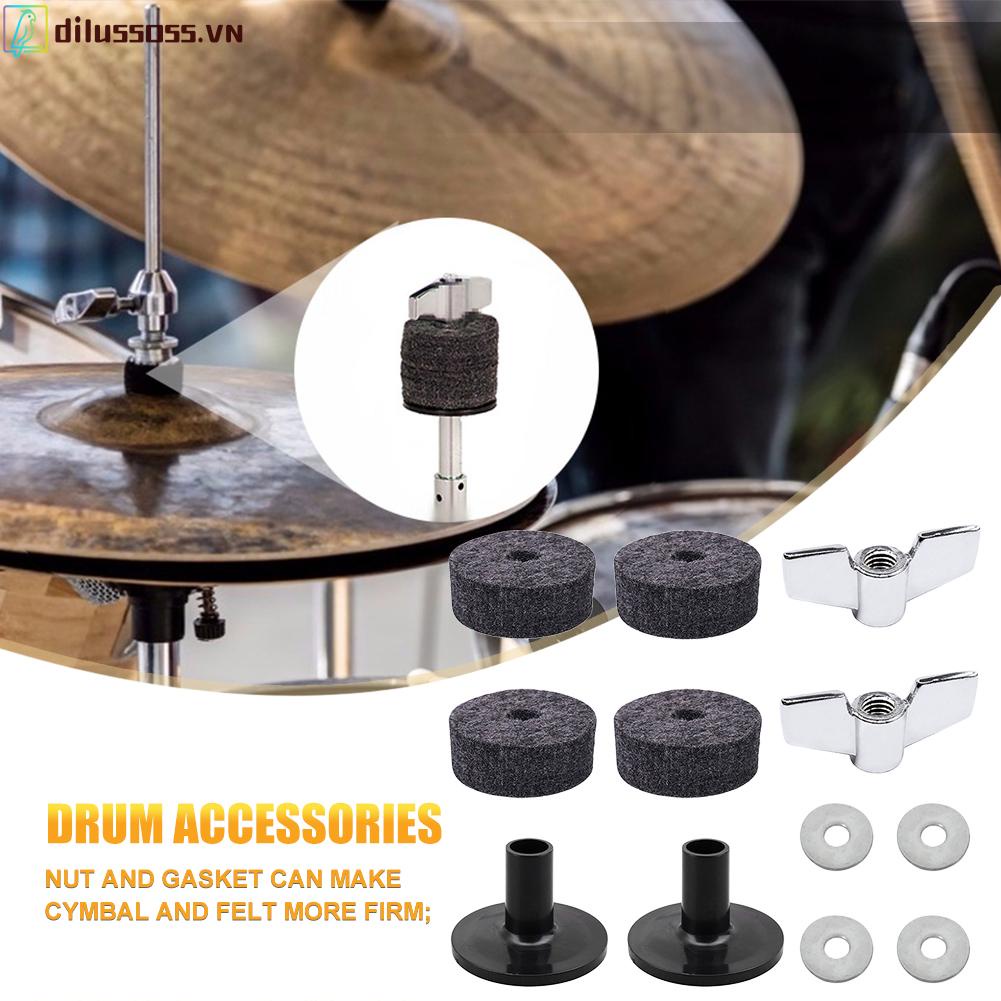 Bộ 12 phụ kiện thay thế cho trống cymbal