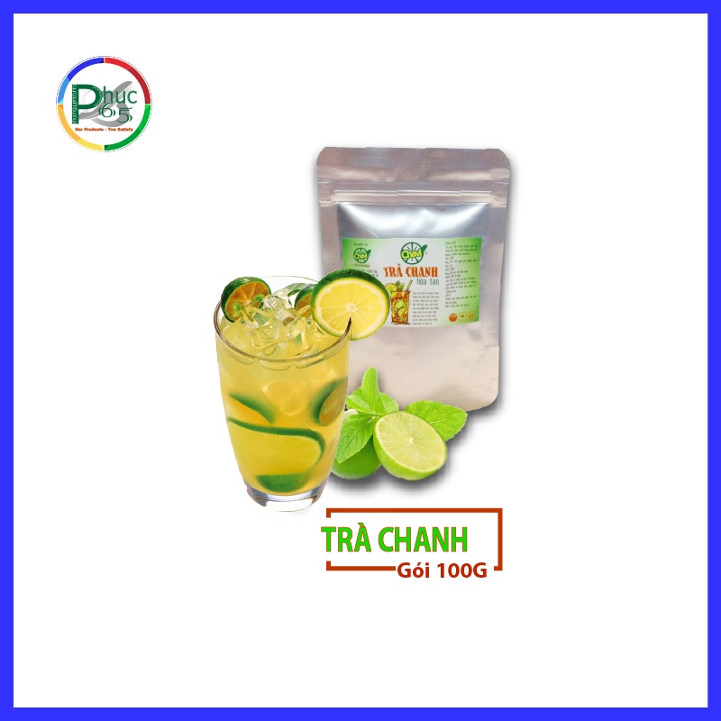 Trà chanh - Nước Chanh hòa tan tiện dụng-100g