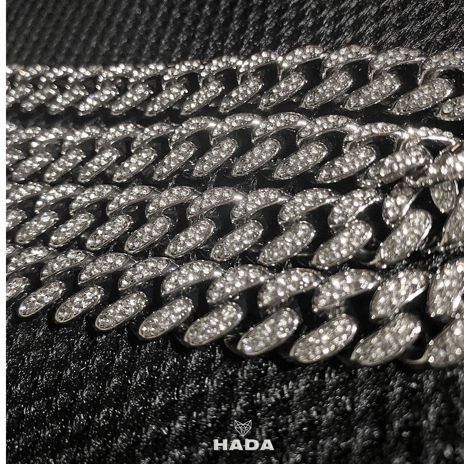 Vòng cổ cuban chain nam nữ libery mặt tròn - Mẫu D010